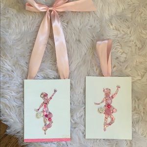 Custom made beaded ballerina